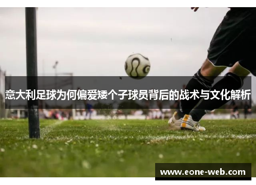 意大利足球为何偏爱矮个子球员背后的战术与文化解析